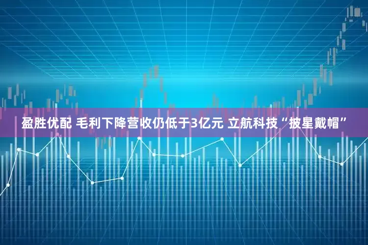 盈胜优配 毛利下降营收仍低于3亿元 立航科技“披星戴帽”