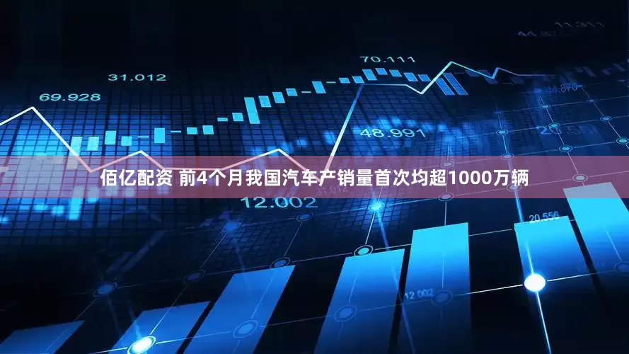 佰亿配资 前4个月我国汽车产销量首次均超1000万辆